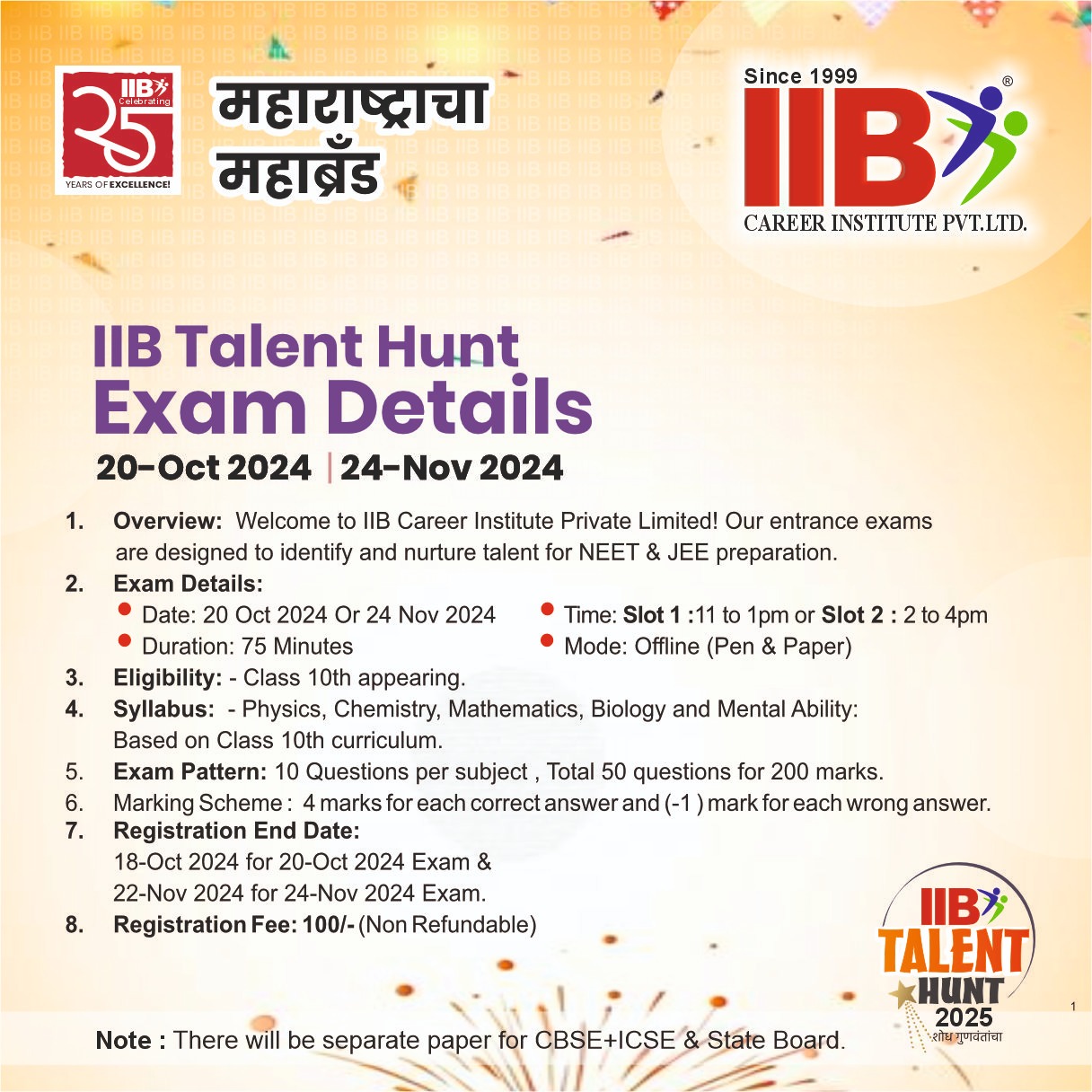 IIB Talent Hunt